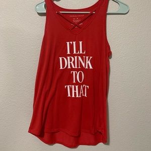 I’ll drink to that tank